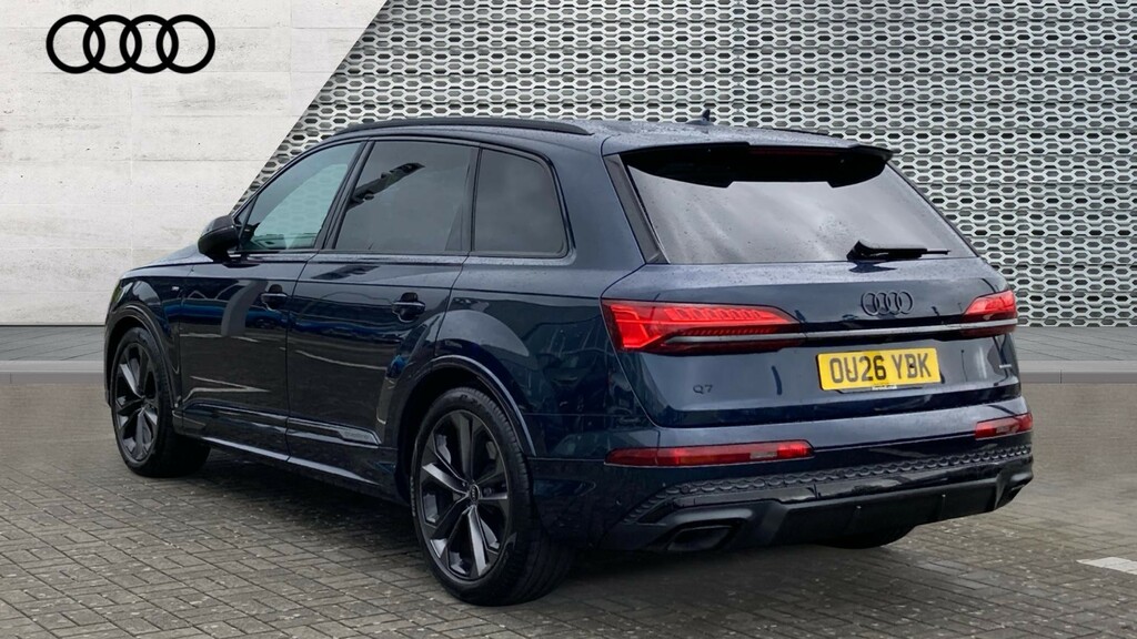 Audi Q7 Audi Q7 Estate 3.0 Tfsi Quattro 340 Black Edition Blue #3