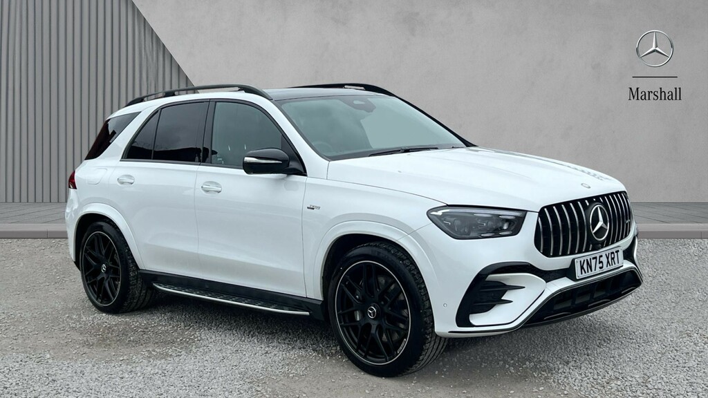 Mercedes-Benz GLE Class Gle 53 4Matic Hybrid Night Ed Premium Tct White