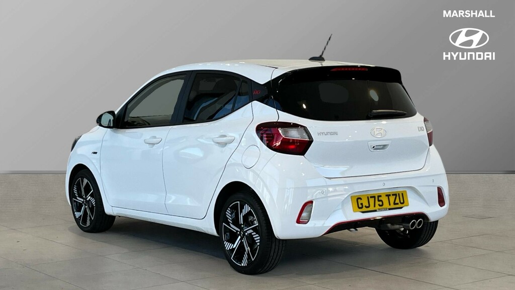 Hyundai I10 I10 1.0T 90 N Line Nav GJ75TZU White #5