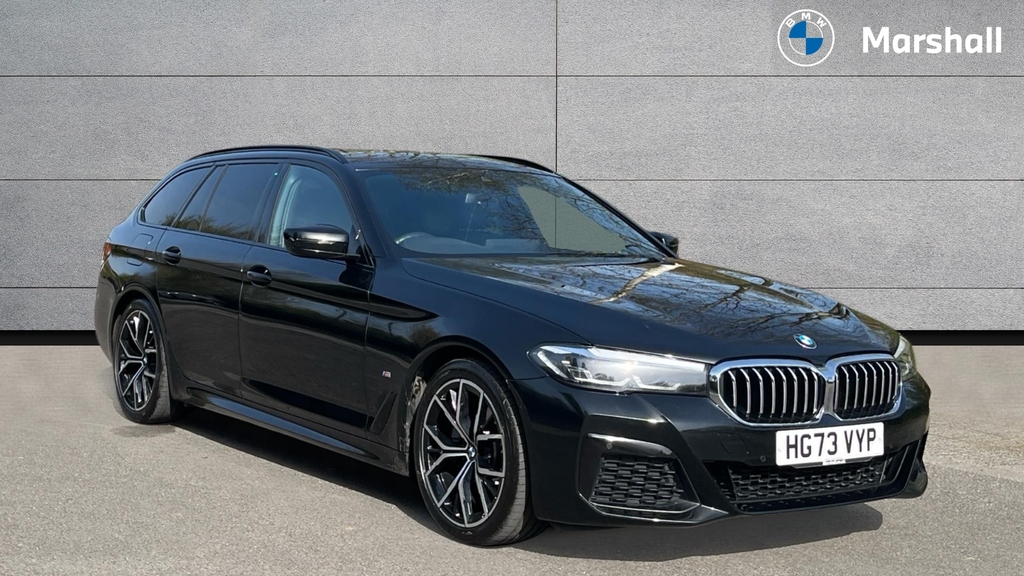 BMW 5 Series 5 Series 520D Mht M Sport Step Black
