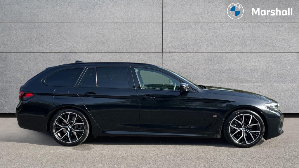 BMW 5 Series 5 Series 520D Mht M Sport Step HG73VYP Black #3