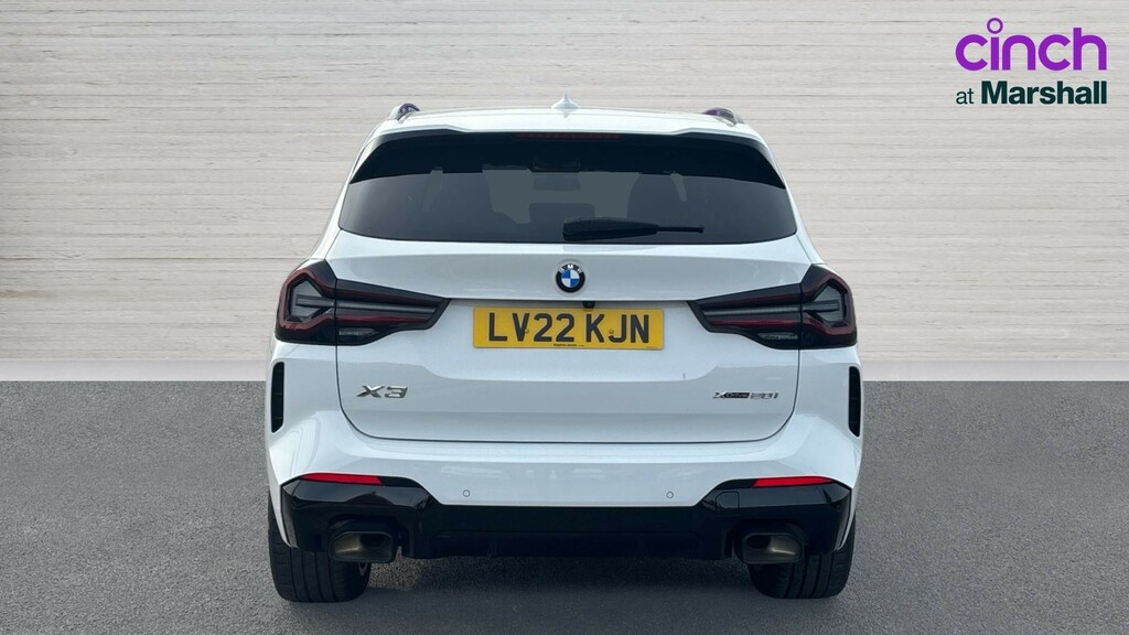 BMW X3 X3 Xdrive20i Mht M Sport Step Pro Pack LV22KJN White #4