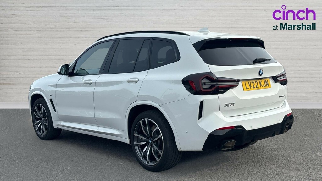 BMW X3 X3 Xdrive20i Mht M Sport Step Pro Pack LV22KJN White #5