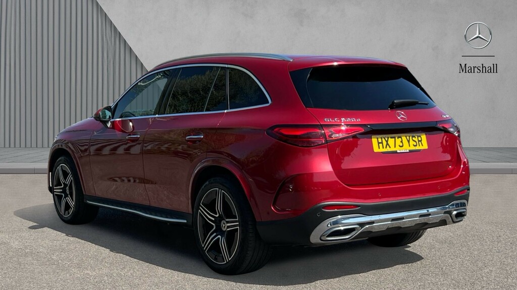 Mercedes-Benz GLC Class Glc 220D 4Matic Amg Line Premium 9G-tronic HX73YSR Red #2