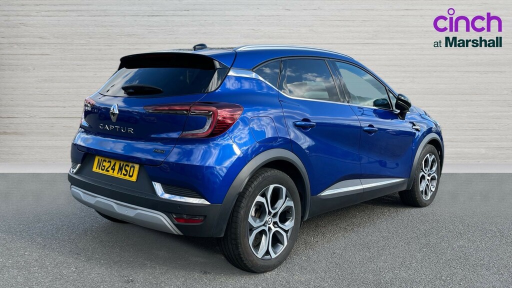 Renault Captur Captur 1.6 E-tech Full Hybrid 145 Techno NG24MSO Blue #3