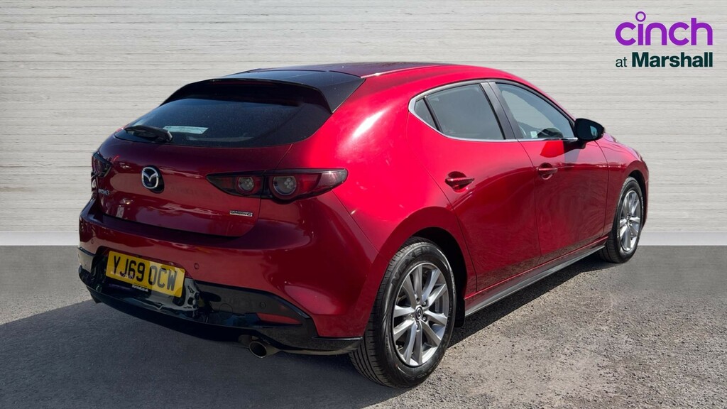 Mazda 3 3 2.0 Skyactiv G Mhev Se-l Lux YJ69OCW Red #3