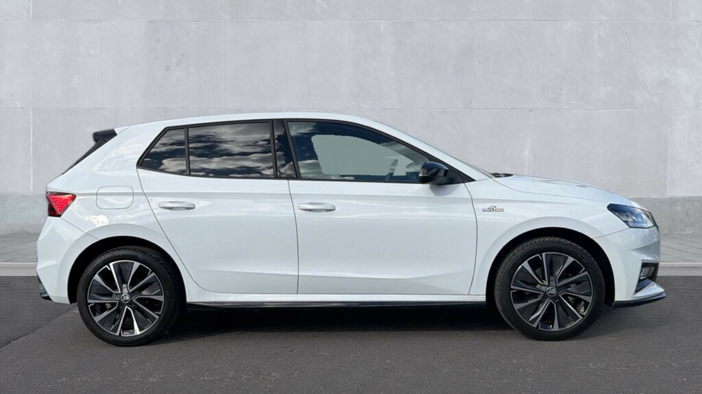 Skoda Fabia Fabia 1.0 Tsi 110 Monte Carlo RO23XZL White #4
