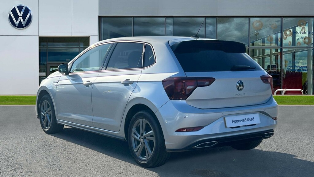 Volkswagen Polo Polo 1.0 Tsi R-line WG74MXP Silver #3