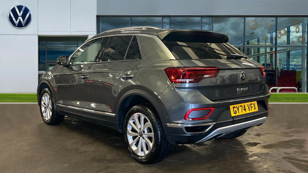 Volkswagen T-Roc T-roc 1.0 Tsi Style GY74VFX Grey #3