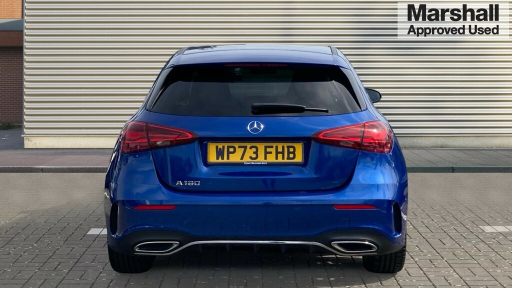 Mercedes-Benz A Class A Class A180 Amg Line Premium Plus WP73FHB Blue #4