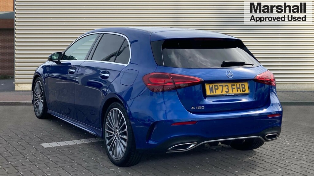 Mercedes-Benz A Class A Class A180 Amg Line Premium Plus WP73FHB Blue #5