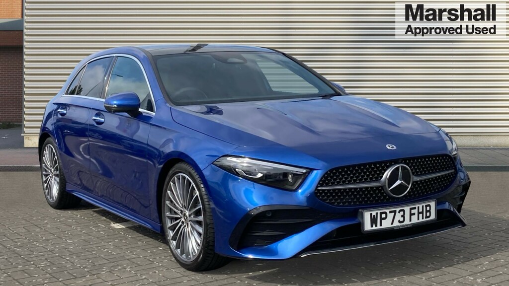 Mercedes-Benz A Class A Class A180 Amg Line Premium Plus Blue