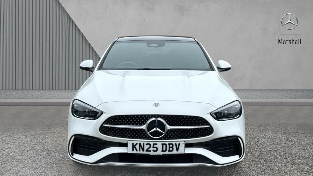 Mercedes-Benz C Class C Class C220d Amg Line Premium Plus 9G-tronic KN25DBV White #6