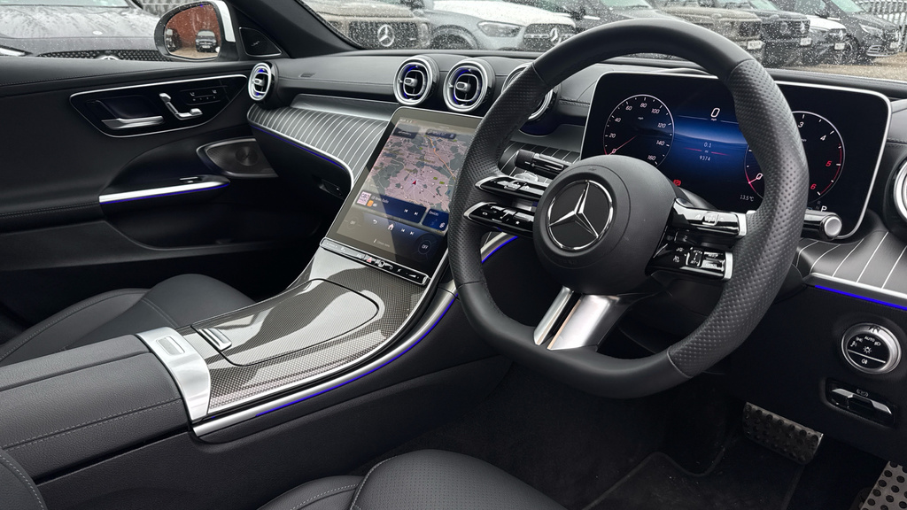 Mercedes-Benz C Class C Class C220d Amg Line Premium Plus 9G-tronic KN25DBV White #3