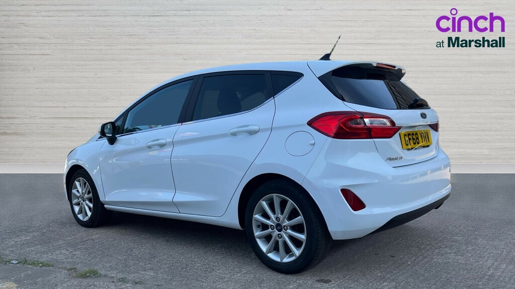 Ford Fiesta Fiesta 1.0 Ecoboost Titanium GF68YHV White #5