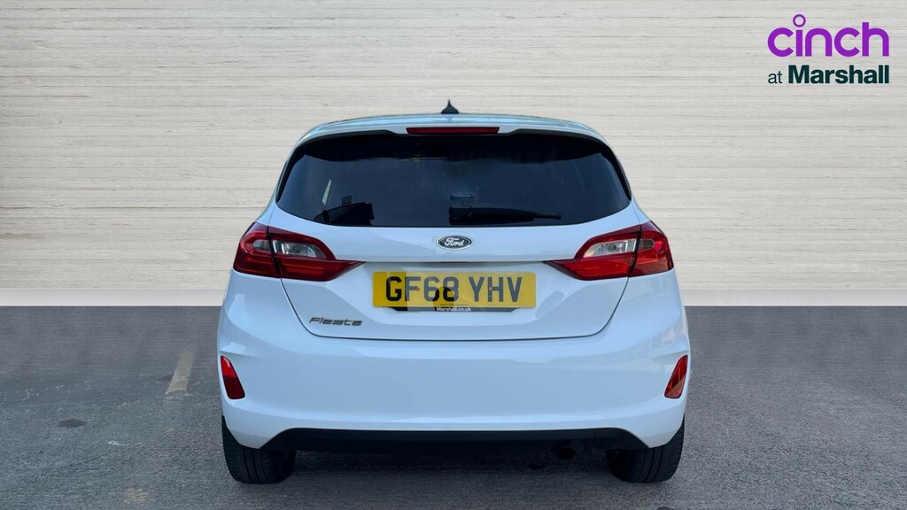 Ford Fiesta Fiesta 1.0 Ecoboost Titanium GF68YHV White #4