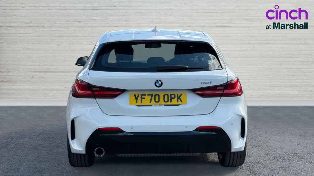 BMW 1 Series 1 Series 118I M Sport Step YF70OPK White #4