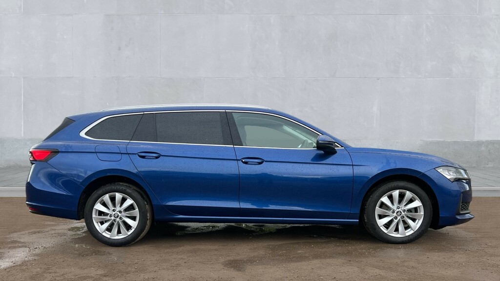 Skoda Superb Superb 2.0 Tdi Se Technology Dsg DA25PFK Blue #4