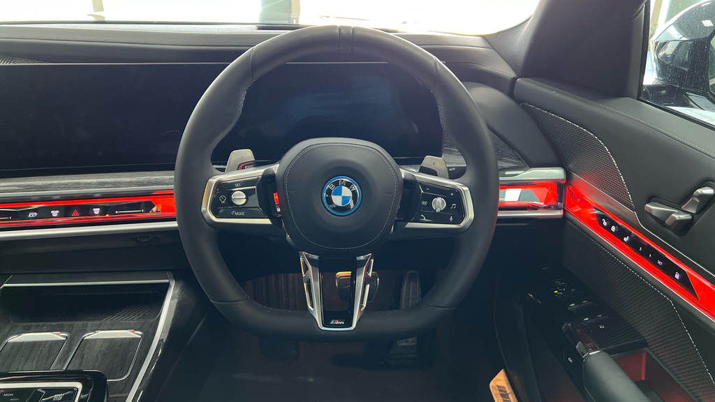 BMW 7 Series 7 Series 750E Xdrive M Sport GP25FEH Black #5