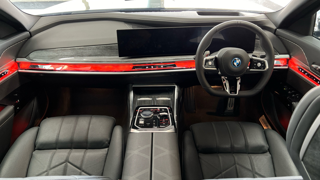 BMW 7 Series 7 Series 750E Xdrive M Sport GP25FEH Black #4