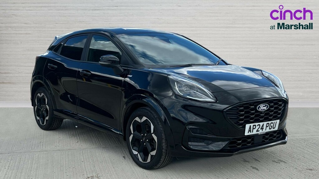 Ford Puma Puma 1.0 Ecoboost Hybrid Mhev St-line X Dct Ha Black