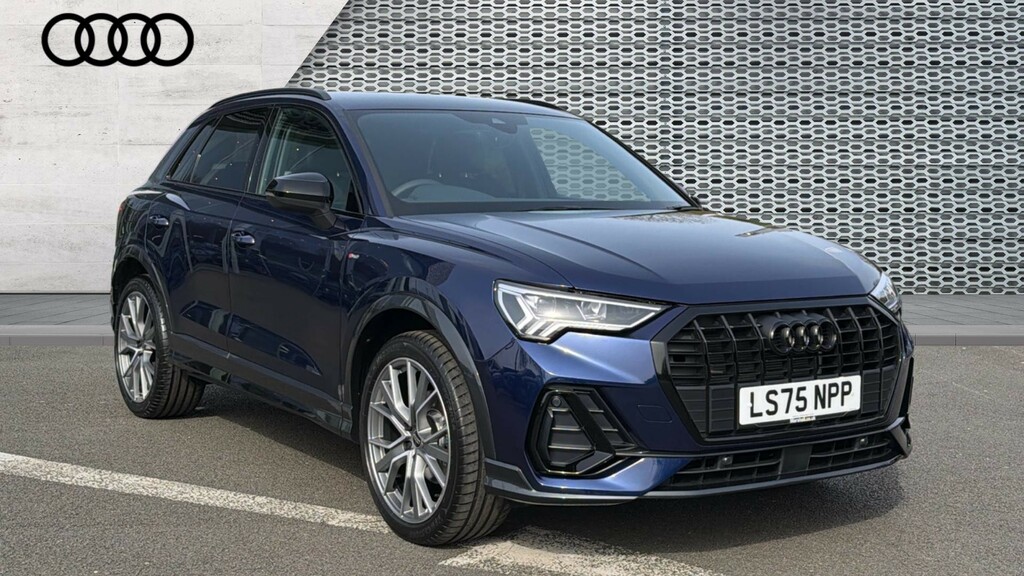 Audi Q3 Q3 35 Tfsi Black Edition S Tronic 20 Alloy Blue
