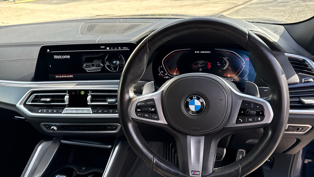 BMW X6 X6 Xdrive M50i Blue #5