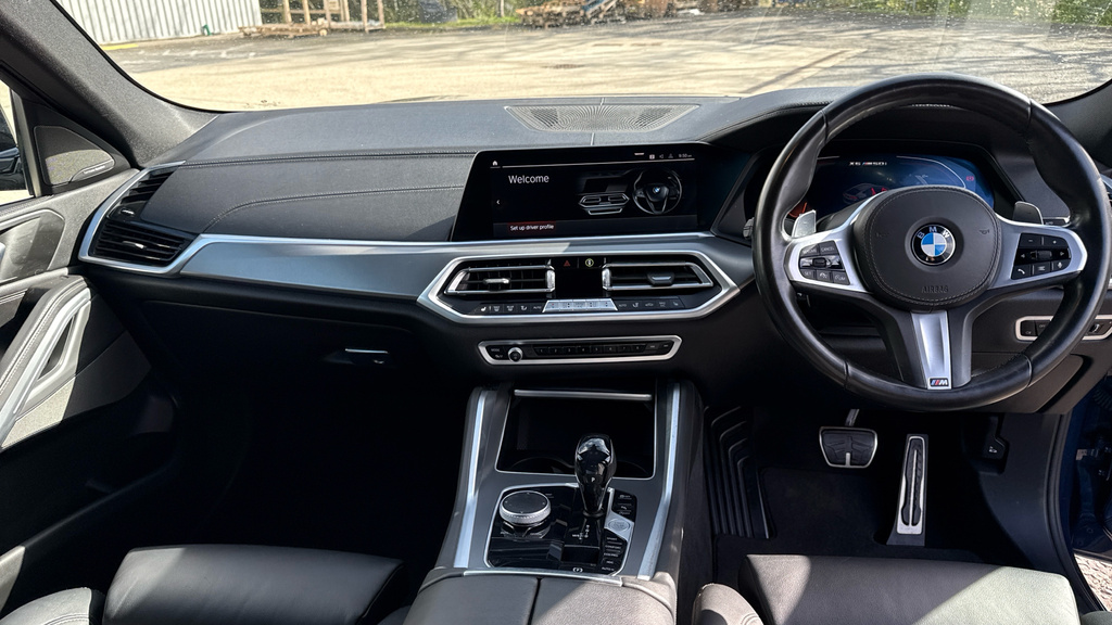 BMW X6 X6 Xdrive M50i Blue #4