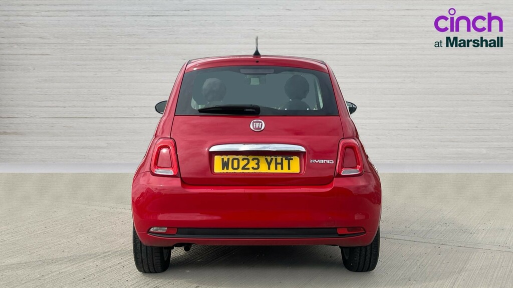 Fiat 500 500 1.0 Mild Hybrid WO23YHT Red #4