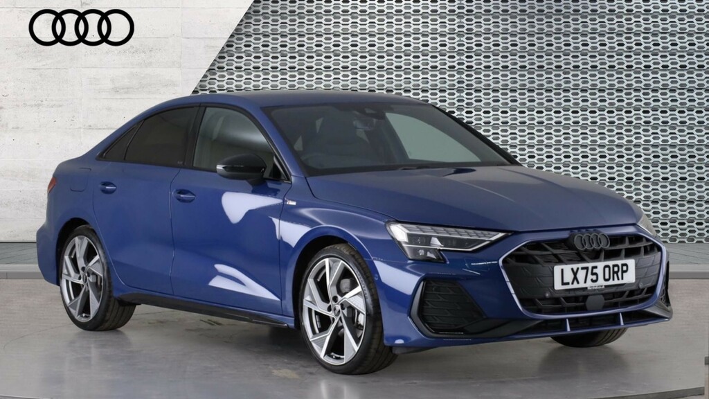 Audi A3 A3 35 Tfsi Black Edition S Tronic Blue