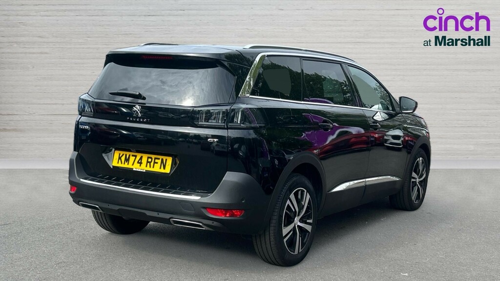 Peugeot 5008 5008 1.5 Bluehdi Gt Eat8 KM74RFN Black #3