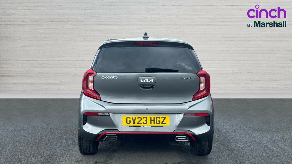 Kia Picanto Picanto 1.0T Gdi Gt-line S 4 Seats GV23HGZ Grey #4