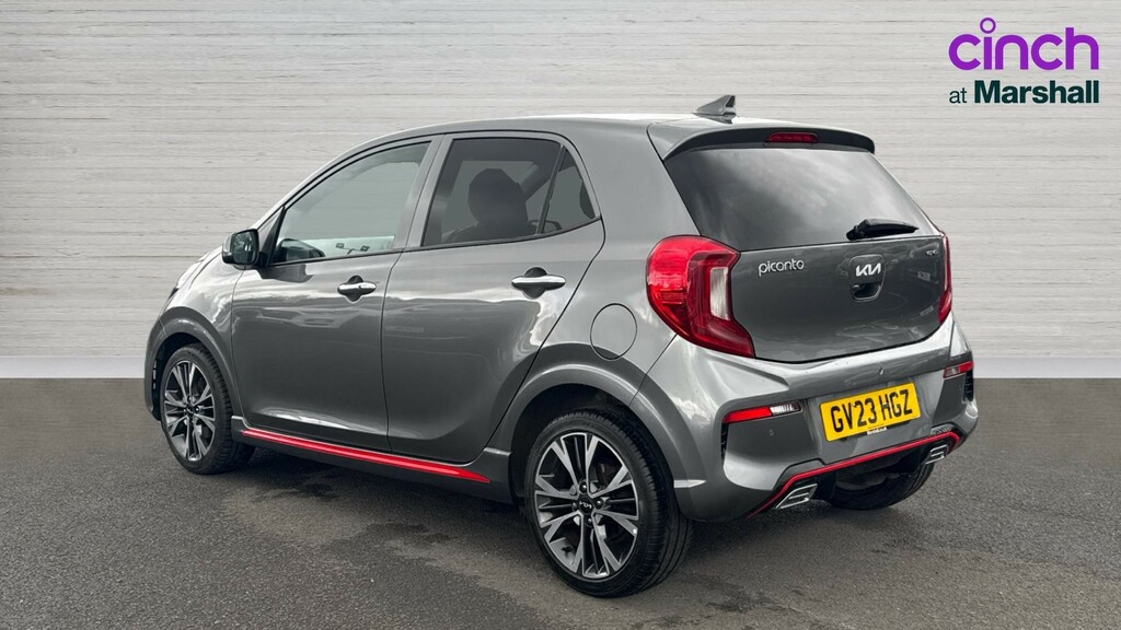 Kia Picanto Picanto 1.0T Gdi Gt-line S 4 Seats GV23HGZ Grey #5