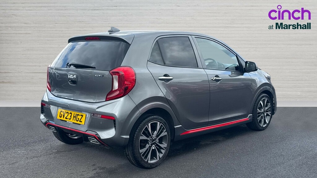 Kia Picanto Picanto 1.0T Gdi Gt-line S 4 Seats GV23HGZ Grey #3