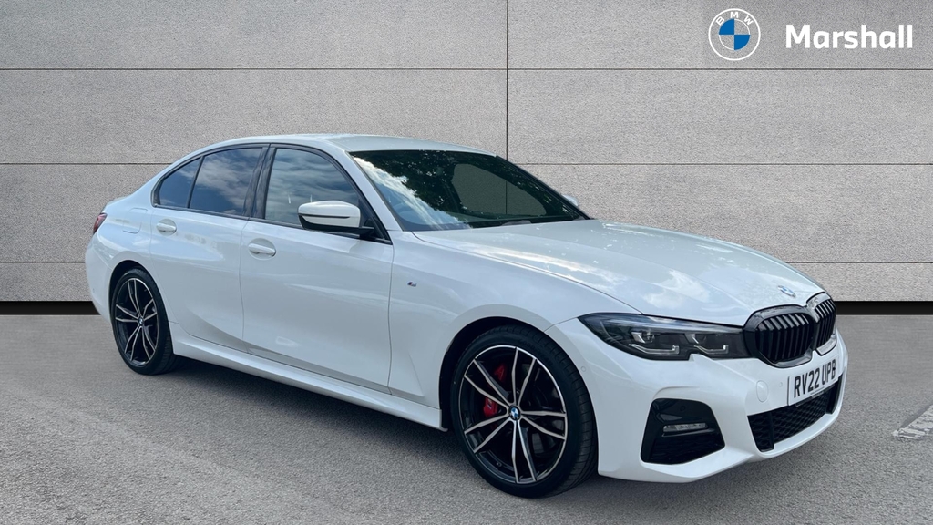 BMW 3 Series 3 Series 320D Mht M Sport Step White