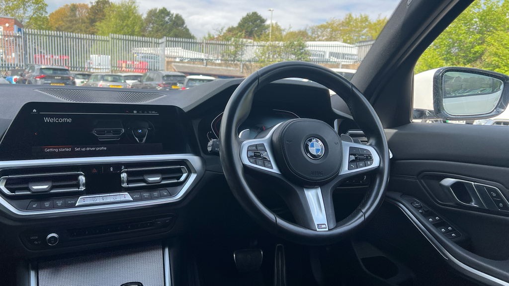 BMW 3 Series 3 Series 320D Mht M Sport Step RV22UPB White #5
