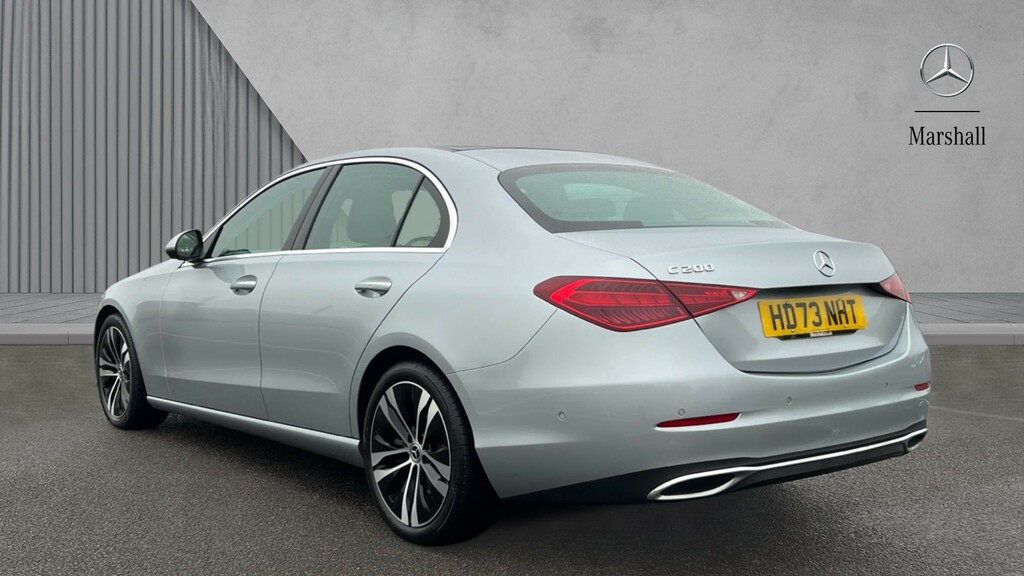 Mercedes-Benz C Class C Class C200 Exclusive Luxury 9G-tronic HD73NHT Silver #2