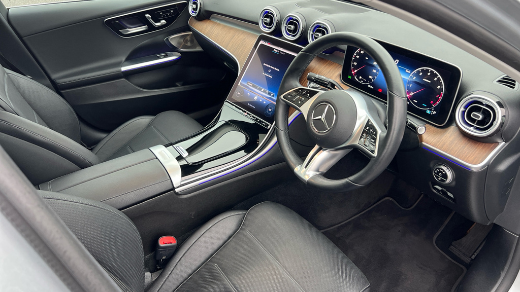 Mercedes-Benz C Class C Class C200 Exclusive Luxury 9G-tronic HD73NHT Silver #3