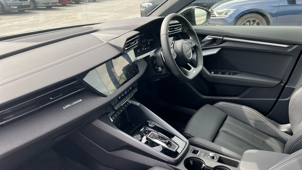 Audi A3 A3 1.5 Tfsi 150 Black Edition S Tronic KJ25STX Grey #2