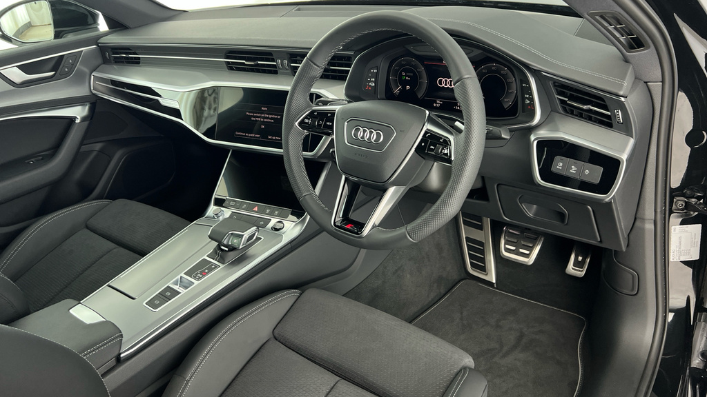 Audi A6 Saloon A6 50 Tfsi E Quattro S Line S Tronic Black #6