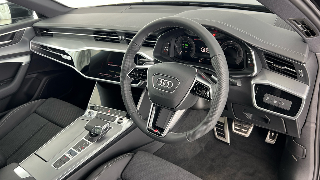 Audi A6 Saloon A6 50 Tfsi E Quattro S Line S Tronic Black #6