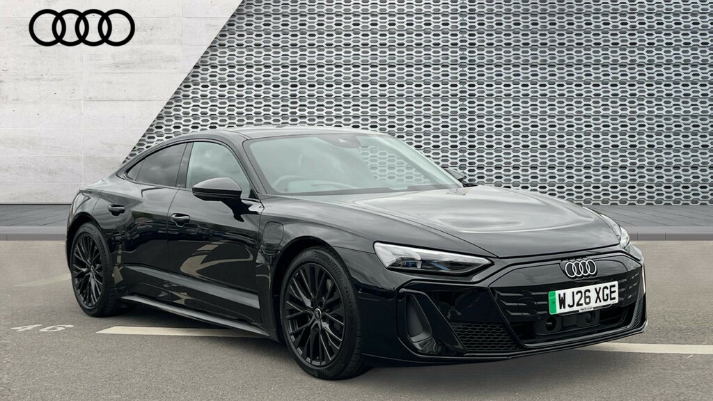 Audi E Tron GT Audi E-tron Gt Saloon 370Kw 105Kwh Quattro Vorspru Black