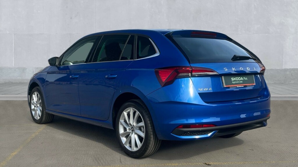 Skoda Scala Scala 1.0 Tsi 116 Se L Edition Dsg LX26TTK Blue #3