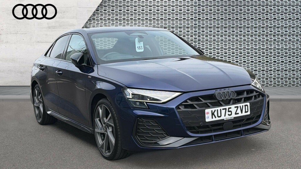 Audi A3 A3 1.5 Tfsi 150 Black Edition S Tronic Blue