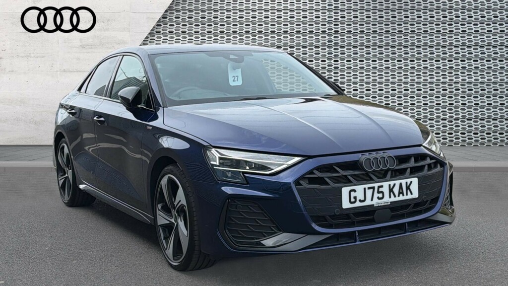 Audi A3 A3 35 Tfsi Black Edition S Tronic Blue