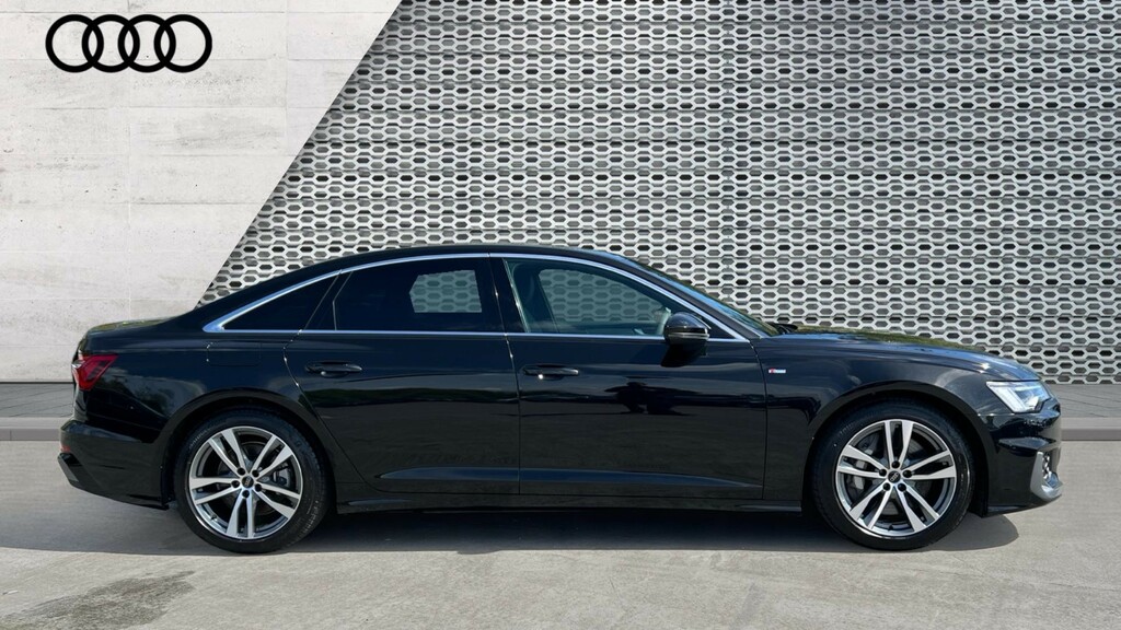 Audi A6 Saloon A6 50 Tfsi E Quattro S Line S Tronic KM75NJY Black #4