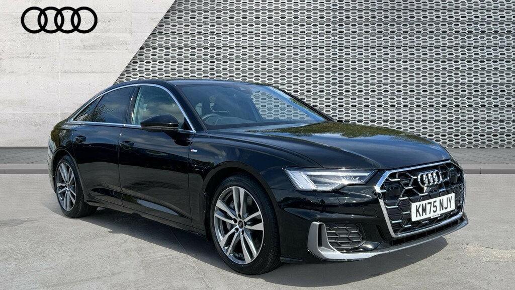 Audi A6 Saloon A6 50 Tfsi E Quattro S Line S Tronic Black