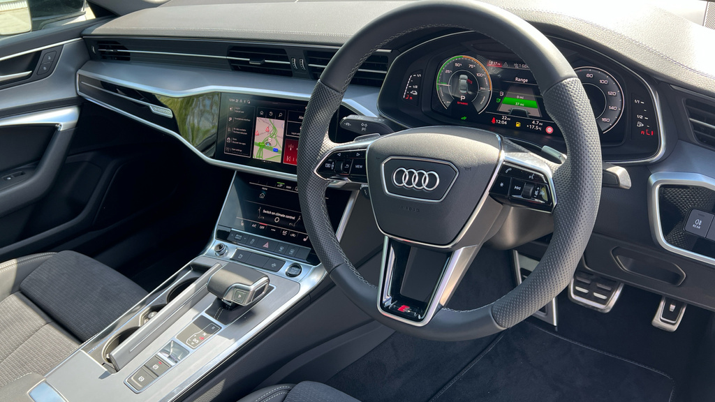 Audi A6 Saloon A6 50 Tfsi E Quattro S Line S Tronic KM75NJY Black #6