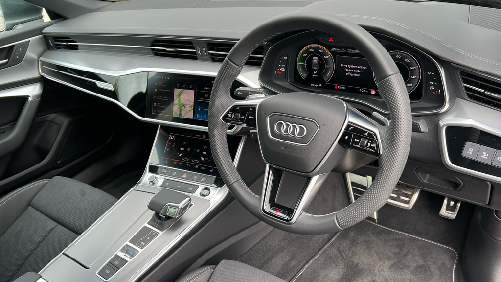 Audi A6 Saloon A6 50 Tfsi E Quattro S Line S Tronic KM75NKH Grey #6