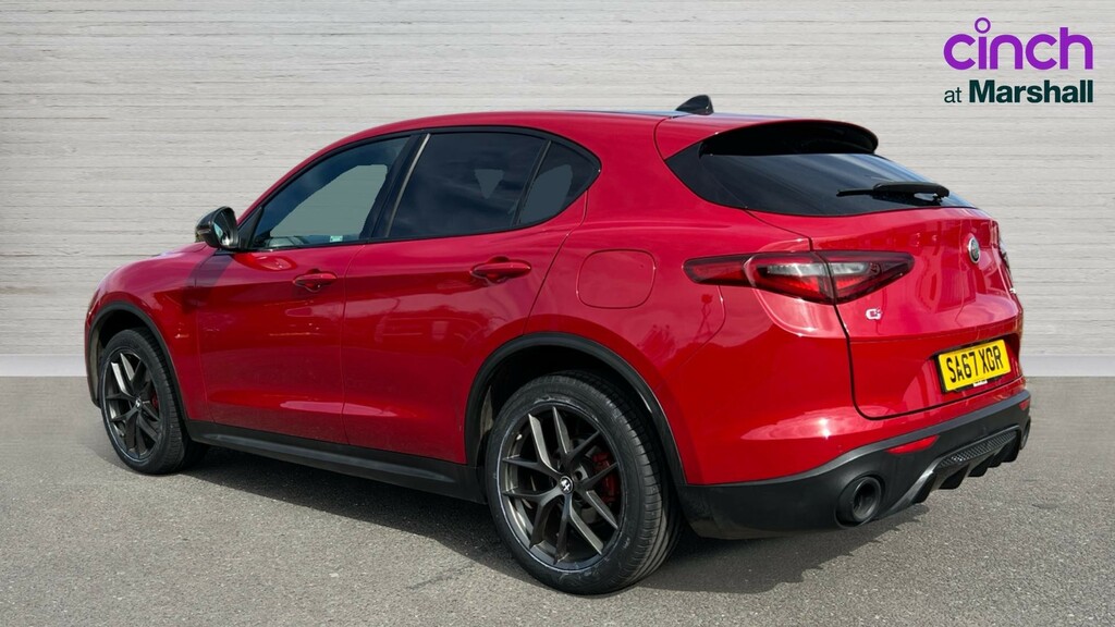 Alfa Romeo Stelvio Stelvio 2.2 D 210 Milano SA67XOR Red #5